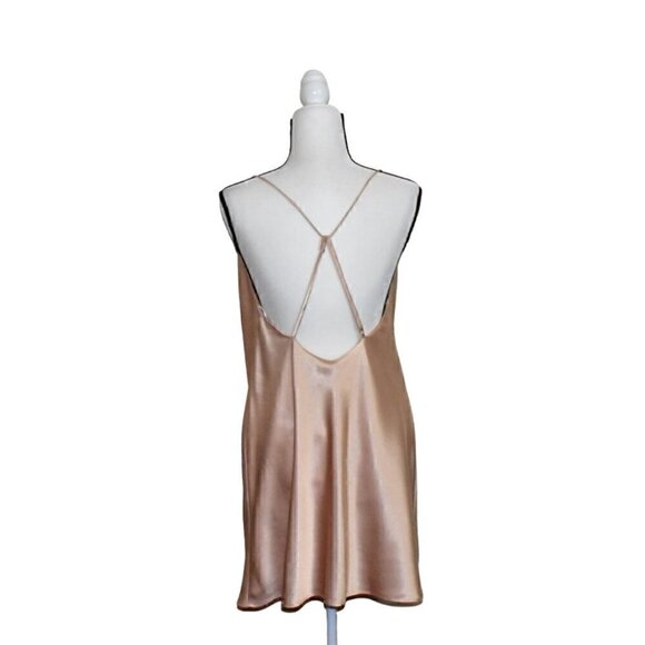 The Jetset Diaries Spaghetti Strap Satin Evening Party Mini Slip Dress S… - Picture 3 of 15